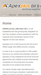Mobile Screenshot of apexplusoil.com